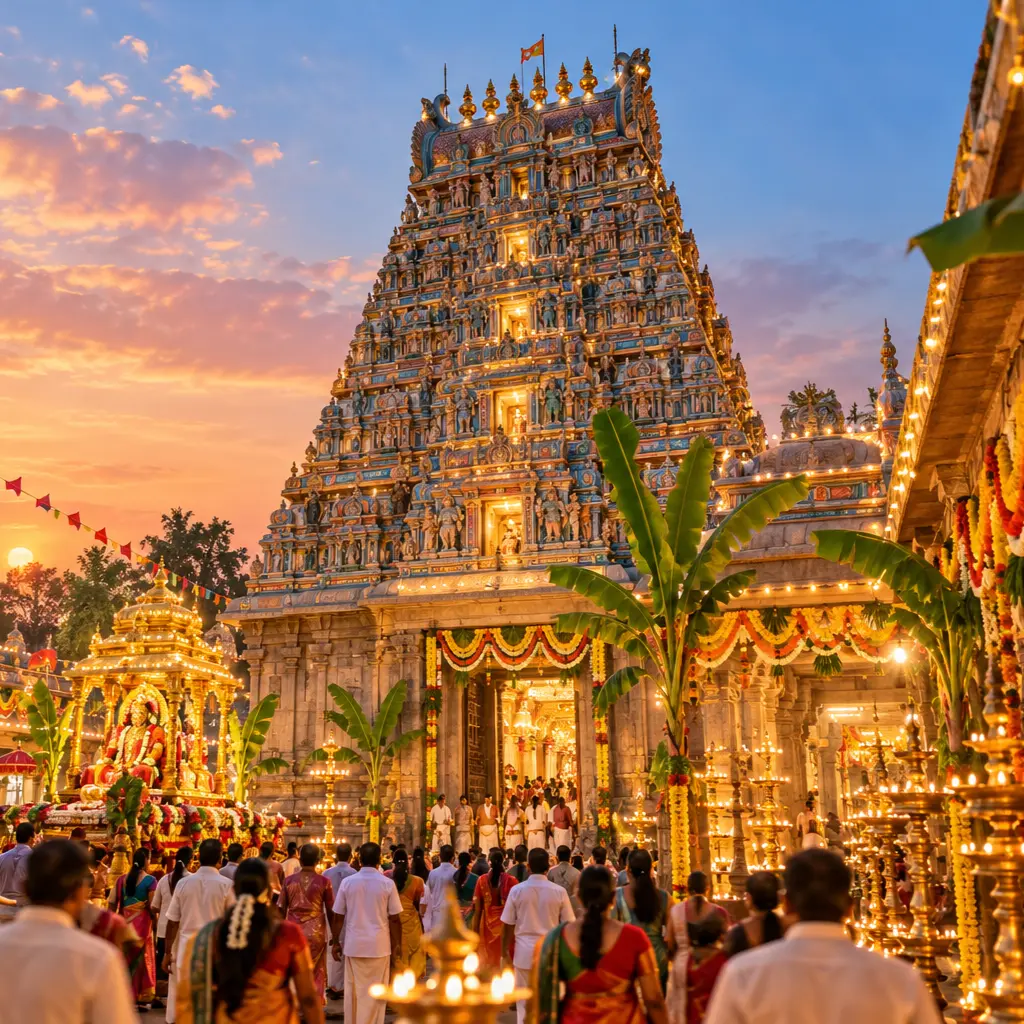 Golden Chariot & Ther Thiruvizha