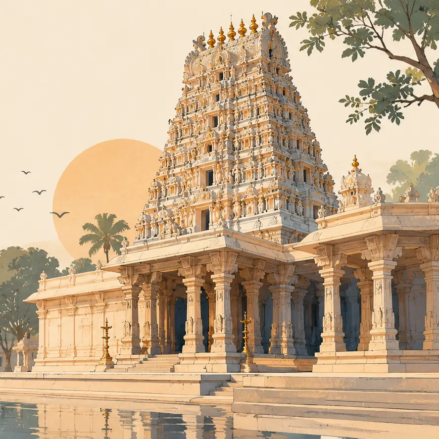 Comprehensive Temple Directory Art